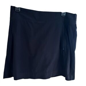 Athleta Athletic Skirt Size 8 Black Pull-On Active Skirt